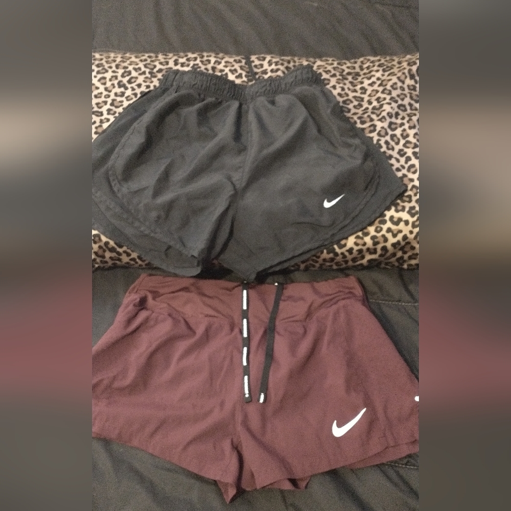 Two pair Nike shorts